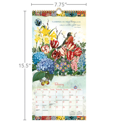 LANG Garden Botanicals Kalender 2026 Small