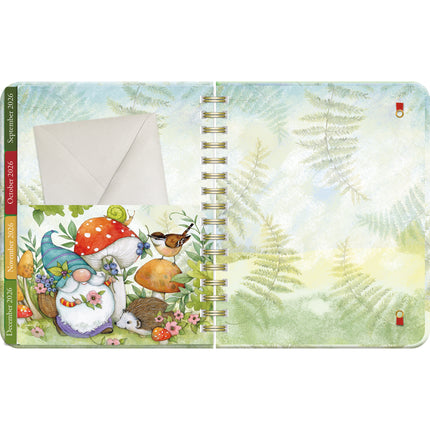 LANG Gnome Sweet Gnome Deluxe Planner 2026