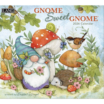 LANG Gnome Sweet Gnome Kalender 2026