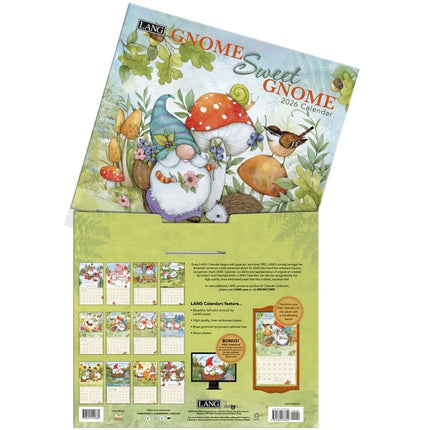 LANG Gnome Sweet Gnome Kalender 2026