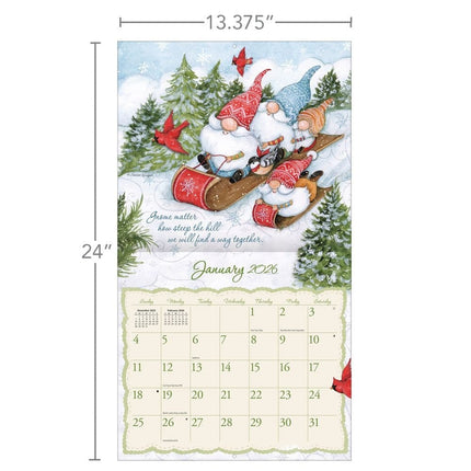 LANG Gnome Sweet Gnome Kalender 2026