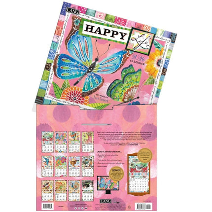 LANG Happy Life Kalender 2026