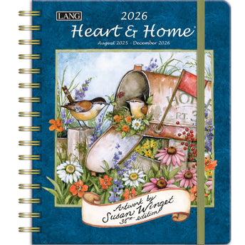 LANG Heart and Home Deluxe Planner 2026