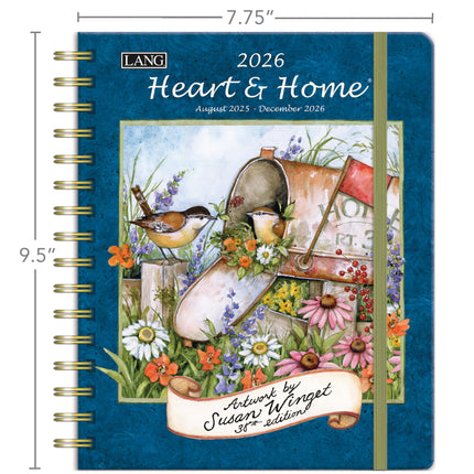 LANG Heart and Home Deluxe Planner 2026