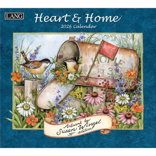 LANG Heart and Home Kalender 2026