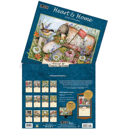 LANG Heart and Home Kalender 2026