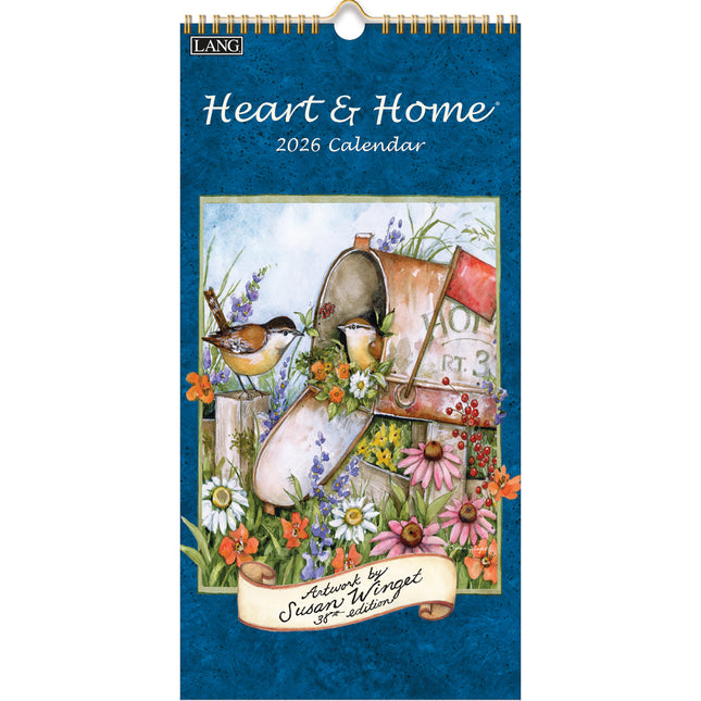 LANG Heart and Home Kalender 2026 Small