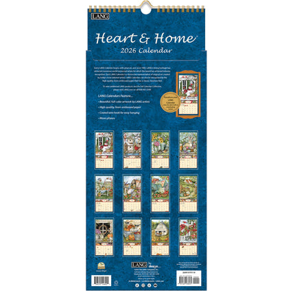 LANG Heart and Home Kalender 2026 Small