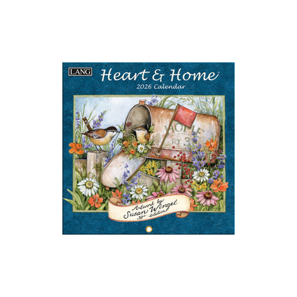 LANG Heart and Home Mini Kalender 2026