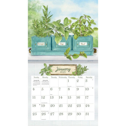 LANG Herb Garden Kalender 2026