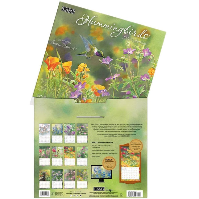 LANG Hummingbirds Kalender 2026