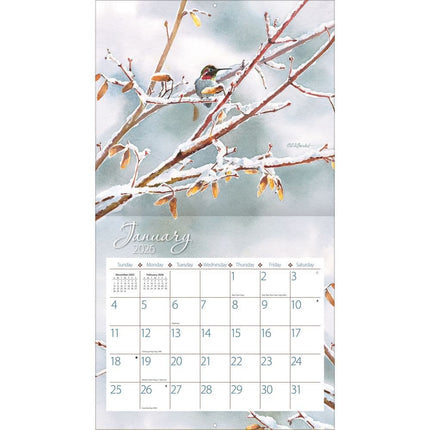 LANG Hummingbirds Kalender 2026