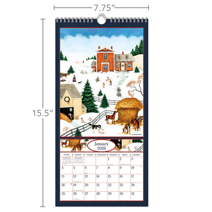 LANG Linda Nelson Stocks Kalender 2026 Small