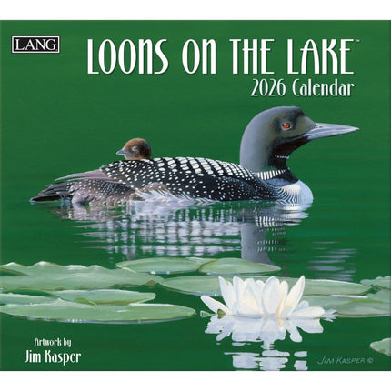 LANG Loons on the Lake Kalender 2026