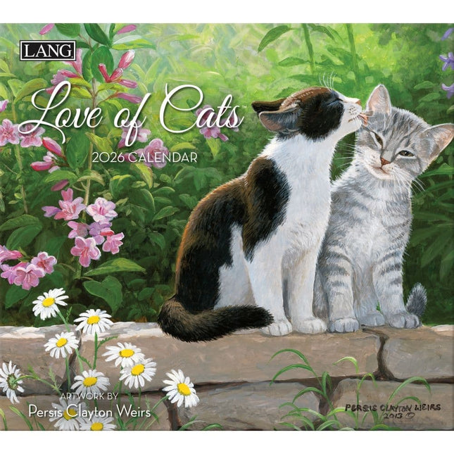 LANG Love of Cats Kalender 2026