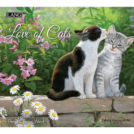 LANG Love of Cats Kalender 2026