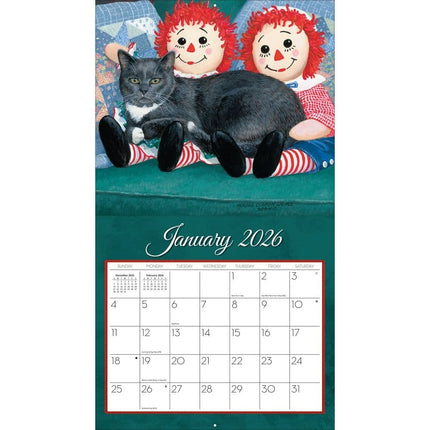 LANG Love of Cats Kalender 2026