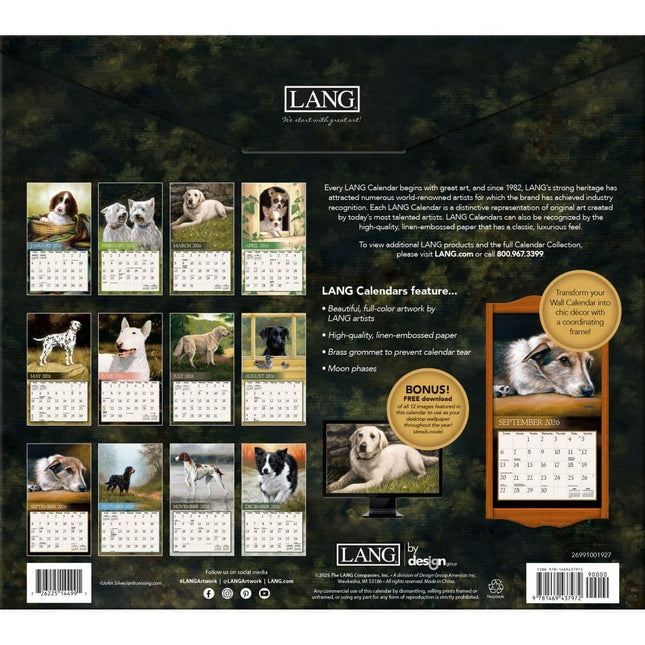 LANG Love of Dogs Kalender 2026