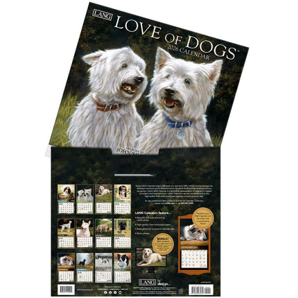 LANG Love of Dogs Kalender 2026