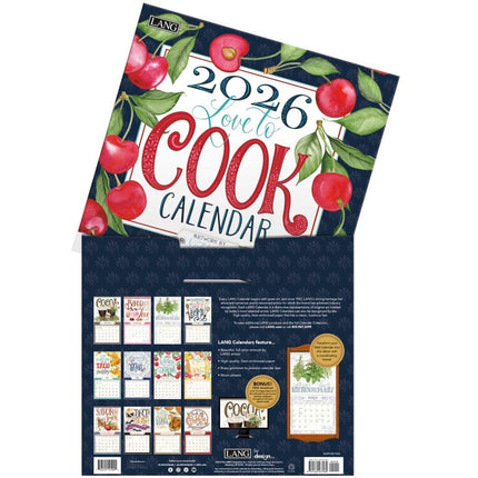 LANG Love to Cook Kalender 2026