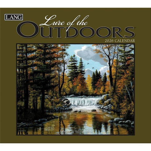 LANG Lure of the Outdoors Kalender 2026