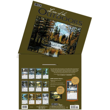 LANG Lure of the Outdoors Kalender 2026