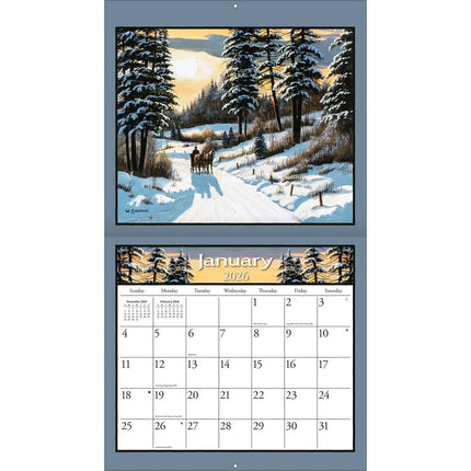 LANG Lure of the Outdoors Kalender 2026