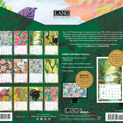 LANG Lush Life Kalender 2025