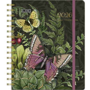 LANG Midnight Garden Deluxe Planner 2025