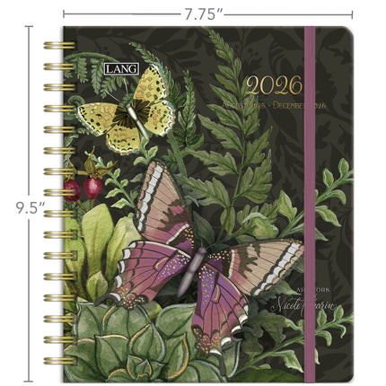 LANG Midnight Garden Deluxe Planner 2025