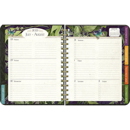 LANG Midnight Garden Deluxe Planner 2025