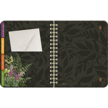 LANG Midnight Garden Deluxe Planner 2025