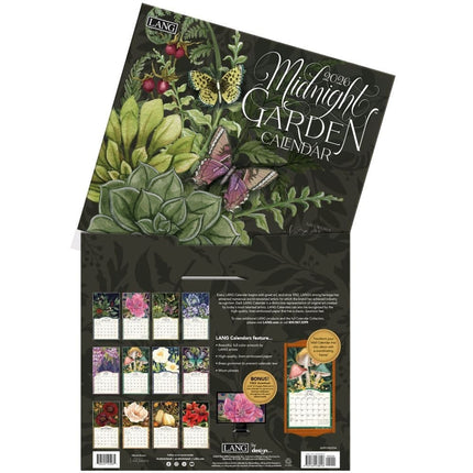 LANG Midnight Garden Kalender 2026