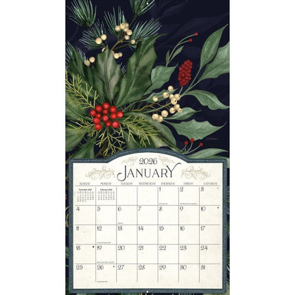 LANG Midnight Garden Kalender 2026