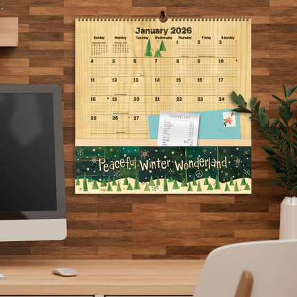 LANG Peace of Life Note Nook Kalender 2026