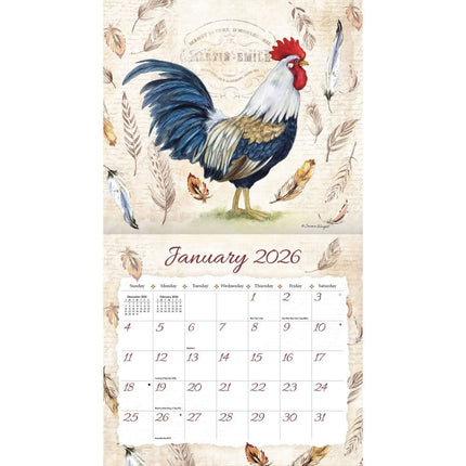 LANG Proud Rooster Kalender 2026