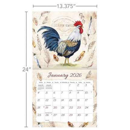 LANG Proud Rooster Kalender 2026