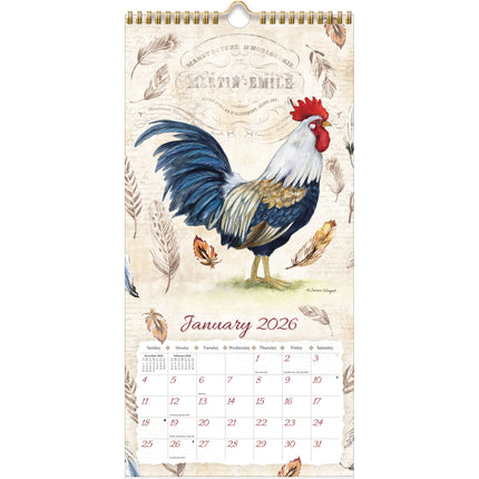 LANG Proud Rooster Kalender 2026 Small