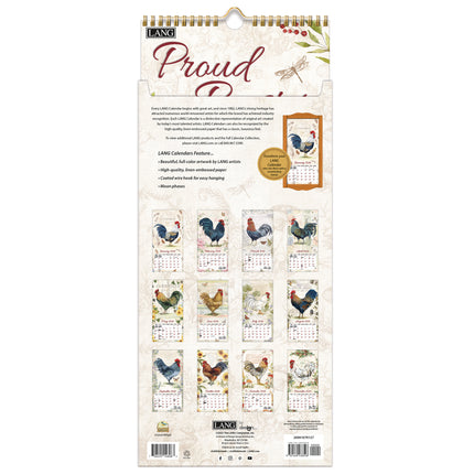 LANG Proud Rooster Kalender 2026 Small