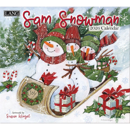 LANG Sam Snowman Kalender 2026