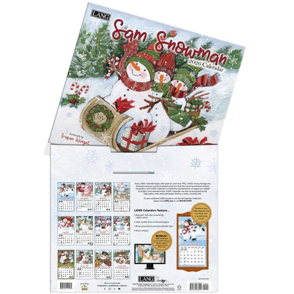 LANG Sam Snowman Kalender 2026