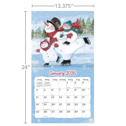 LANG Sam Snowman Kalender 2026