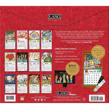 LANG Schoolhouse Kalender 2026