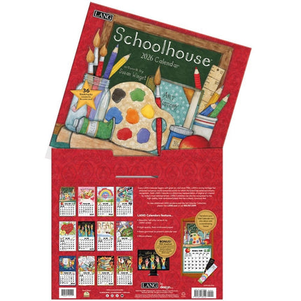 LANG Schoolhouse Kalender 2026