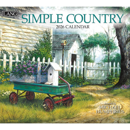 LANG Simple Country Kalender 2026