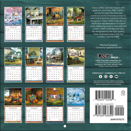 LANG Simple Country Mini Kalender 2026