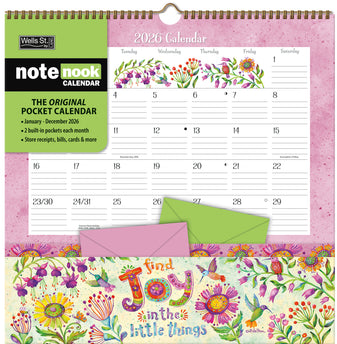 LANG Simple Inspirations Pocket Note Nook Kalender 2026