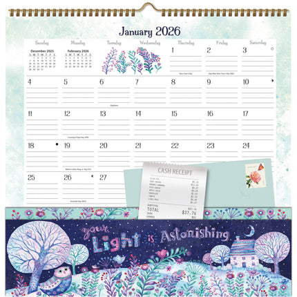 LANG Simple Inspirations Pocket Note Nook Kalender 2026