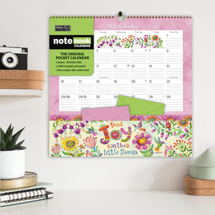 LANG Simple Inspirations Pocket Note Nook Kalender 2026