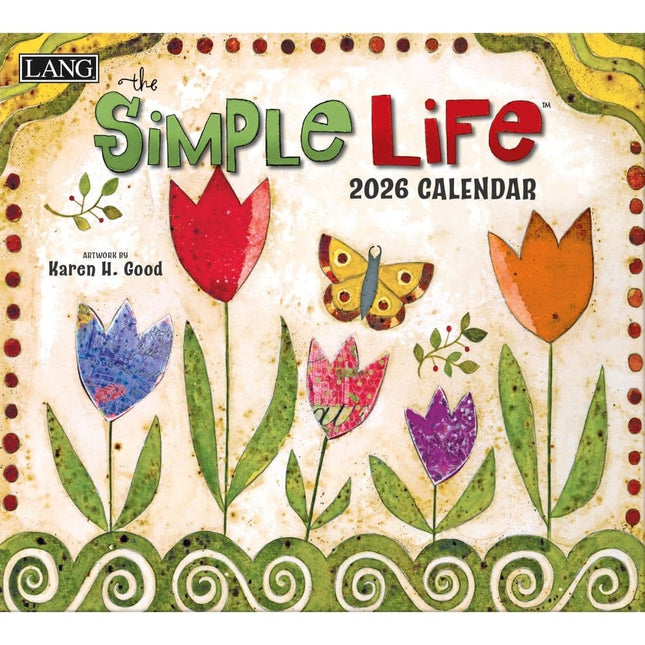 LANG Simple Life Kalender 2026